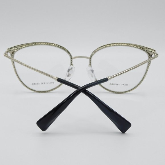 MARC JACOBS MARC 256 205 BLACK SILVER CAT EYE WOMEN'S EYEGLASSES FRAME 5… - Picture 8 of 11